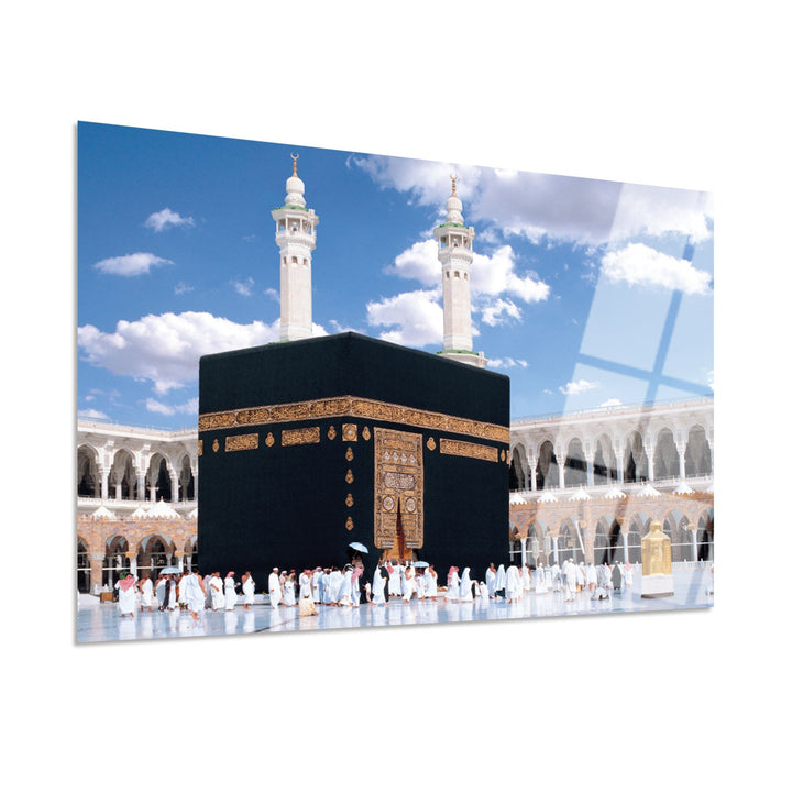Kaaba Glass Islamic Wall Art - WTC057