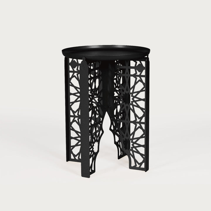 Emas L Metal Islamic Side Table - WAMZ013