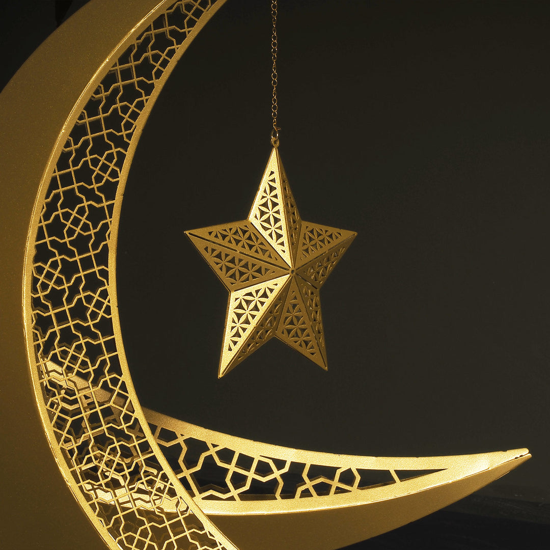 3D Metal Freestanding Ramadan Moon Decor, Ramadan Decoration for Home, Eid  Tree, Islamic Home Decor, Crescent Moon, Muslim Gifts -  Norway